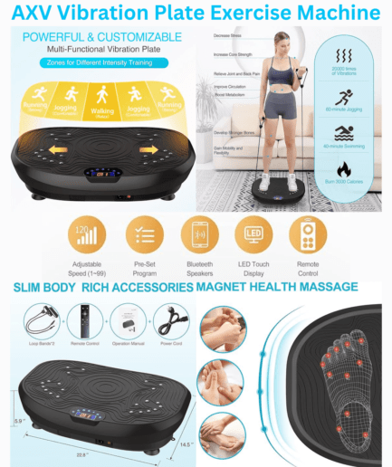 AXV Vibration Plate Exercise Machine