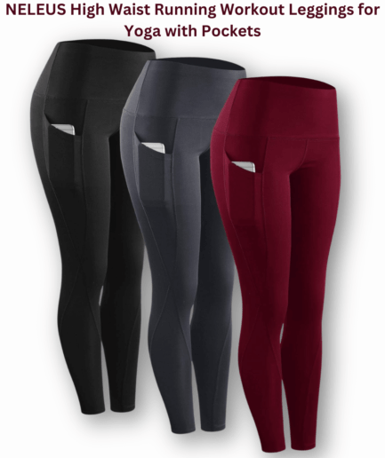 NELEUS High Waist Running Workout Leggings