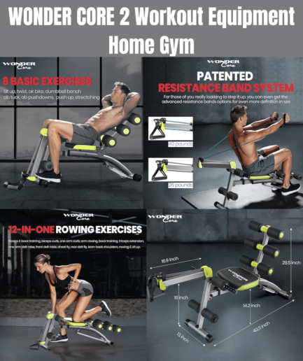 WONDER CORE 2 Workout Equipment Home Gym